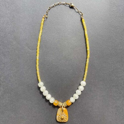 Collier Soleil Doré